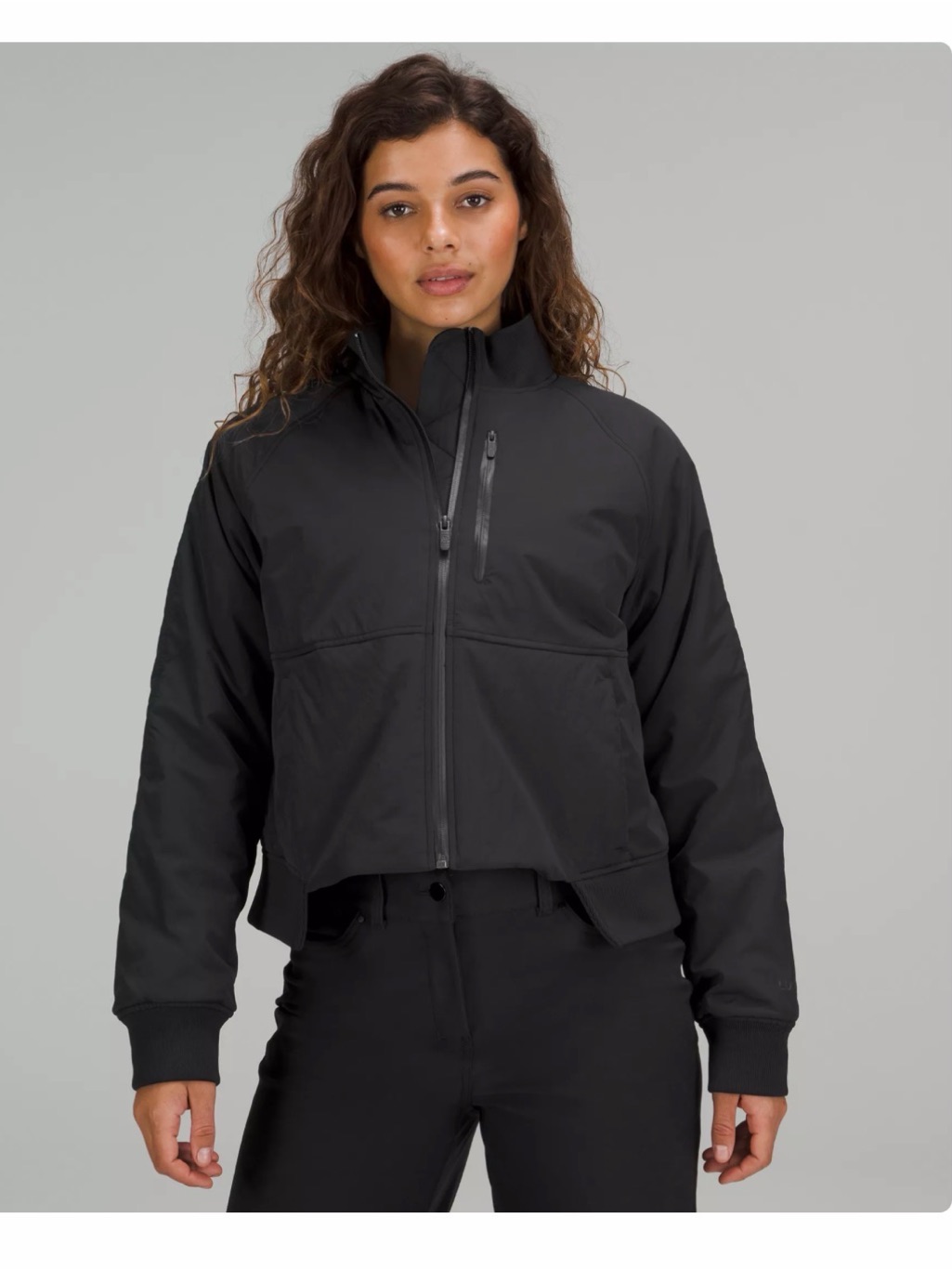 Lululemon Short Insulated Bomber Jacket